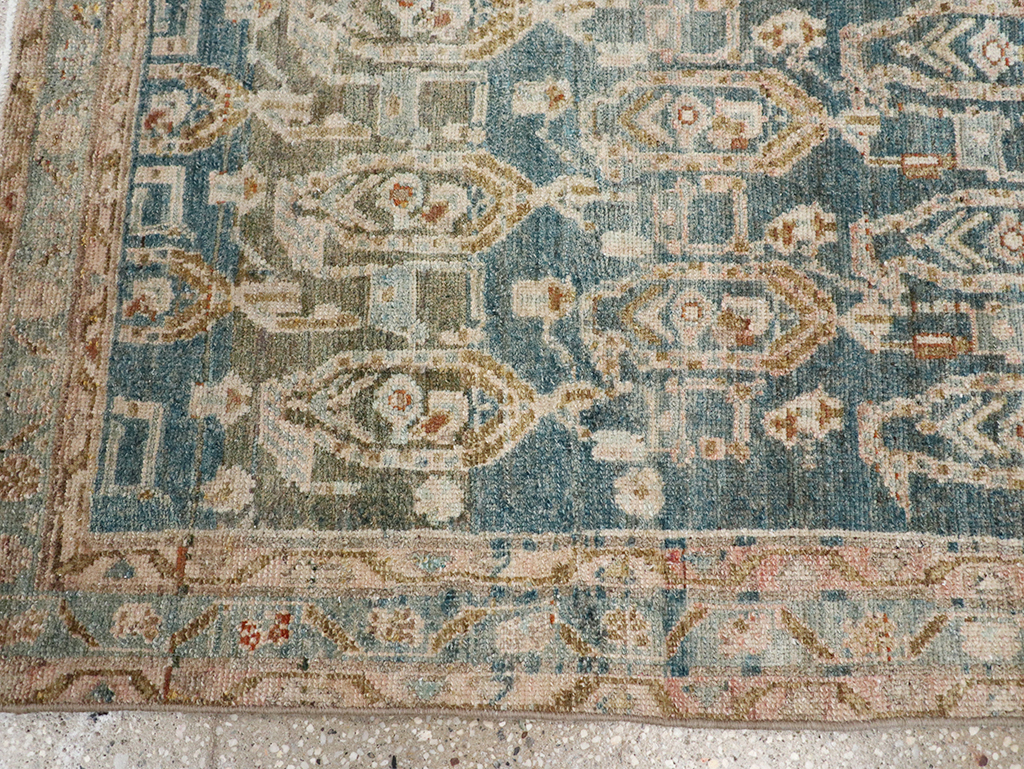 Vintage Persian Malayer Throw Rug, No.32796 - Gss