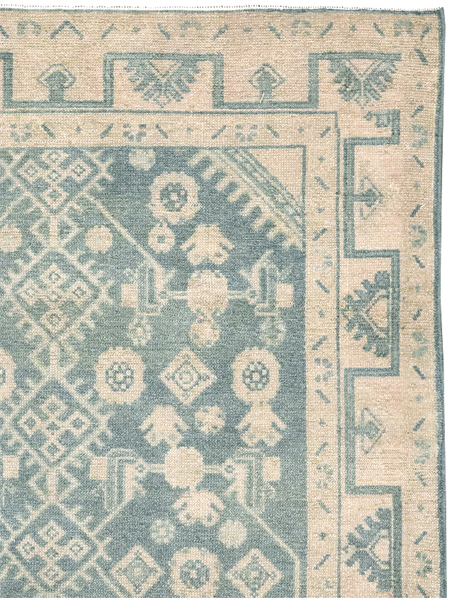 Vintage Persian Malayer Throw Rug, No.32801 - Gss
