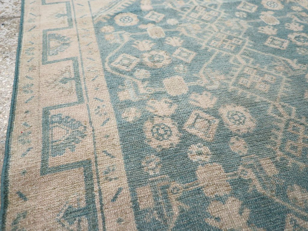 Vintage Persian Malayer Throw Rug, No.32801 - Gss