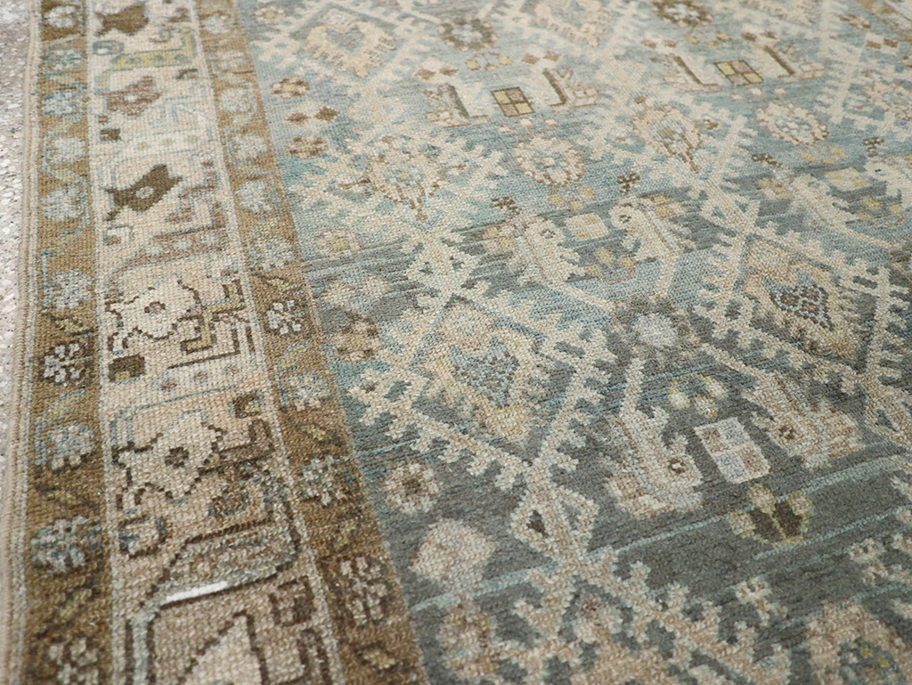 Vintage Persian Malayer Throw Rug, No.32806 - Gss