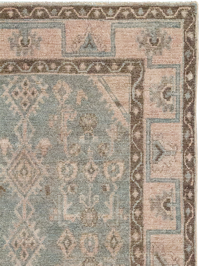 Vintage Persian Malayer Throw Rug, No.32811 - Gss