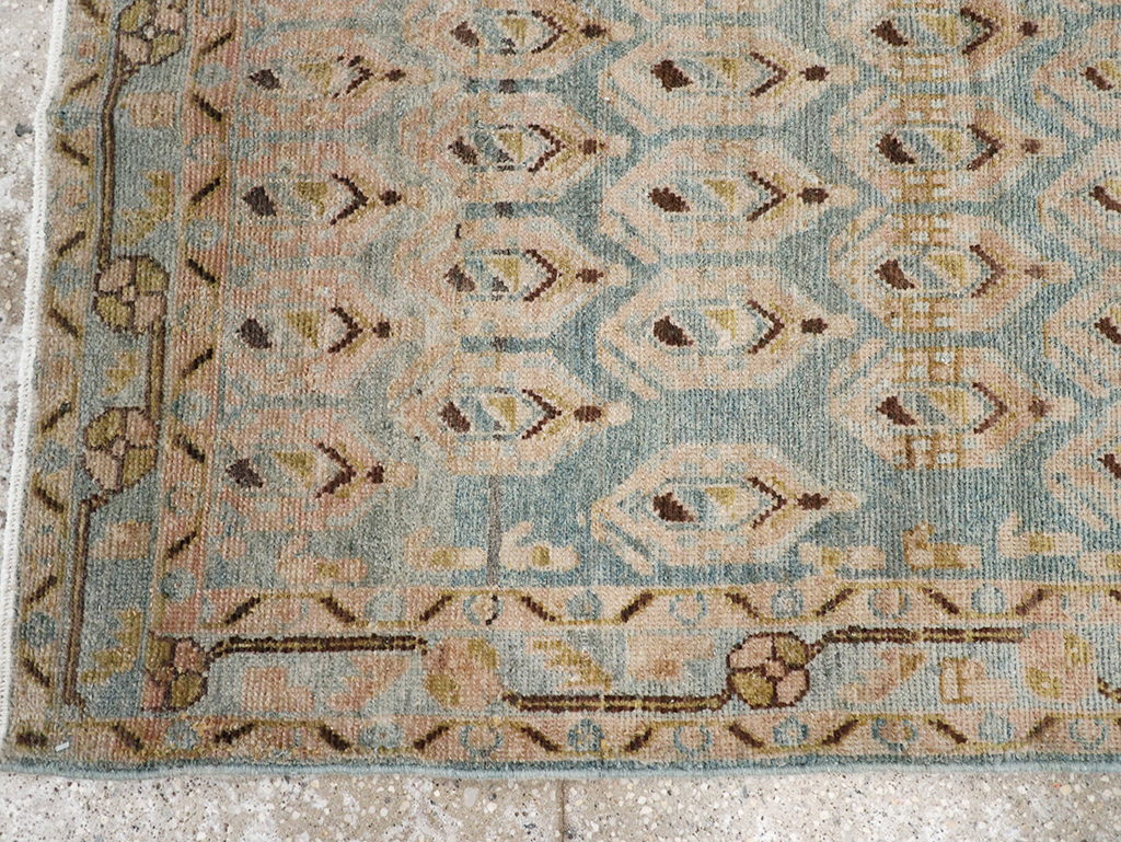 Vintage Persian Malayer Throw Rug, No.32814 - Gss