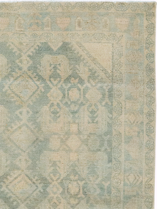 Vintage Persian Malayer Throw Rug, No.32821 - Gss