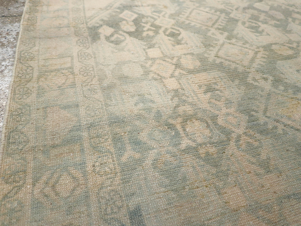 Vintage Persian Malayer Throw Rug, No.32821 - Gss