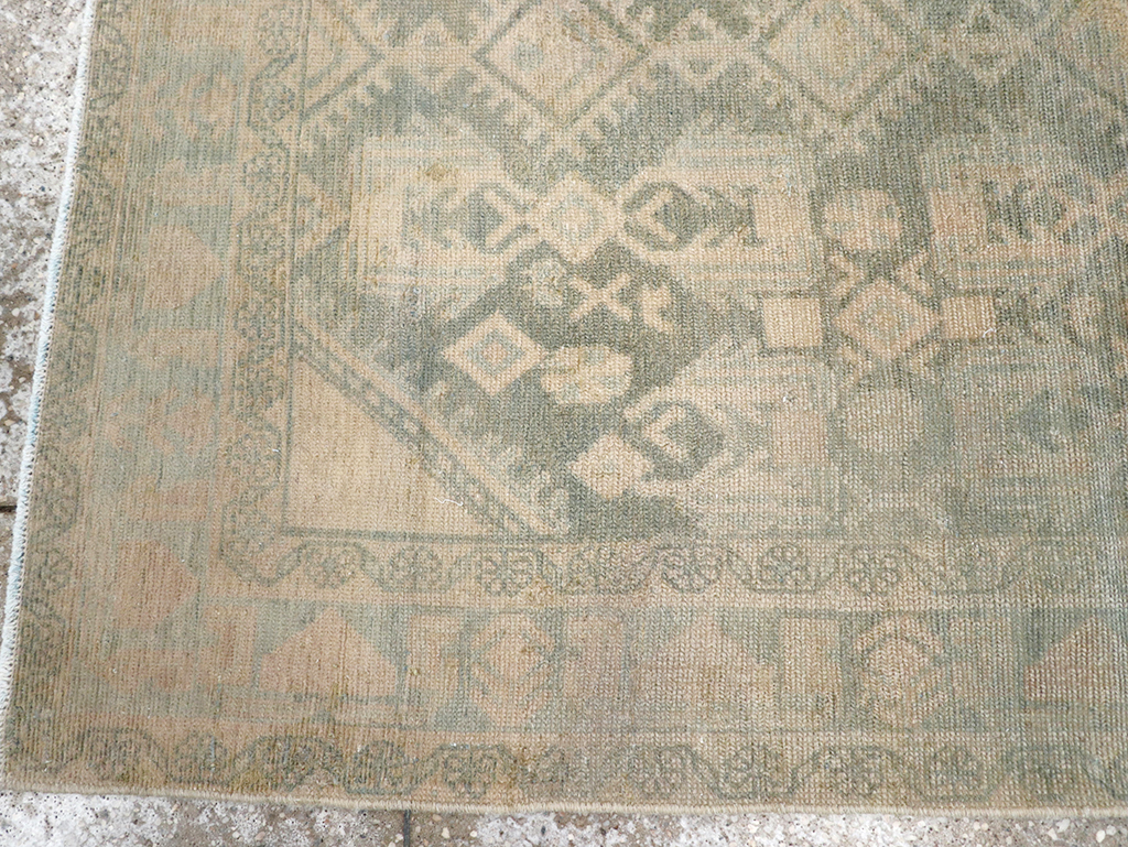 Vintage Persian Malayer Throw Rug, No.32821 - Gss