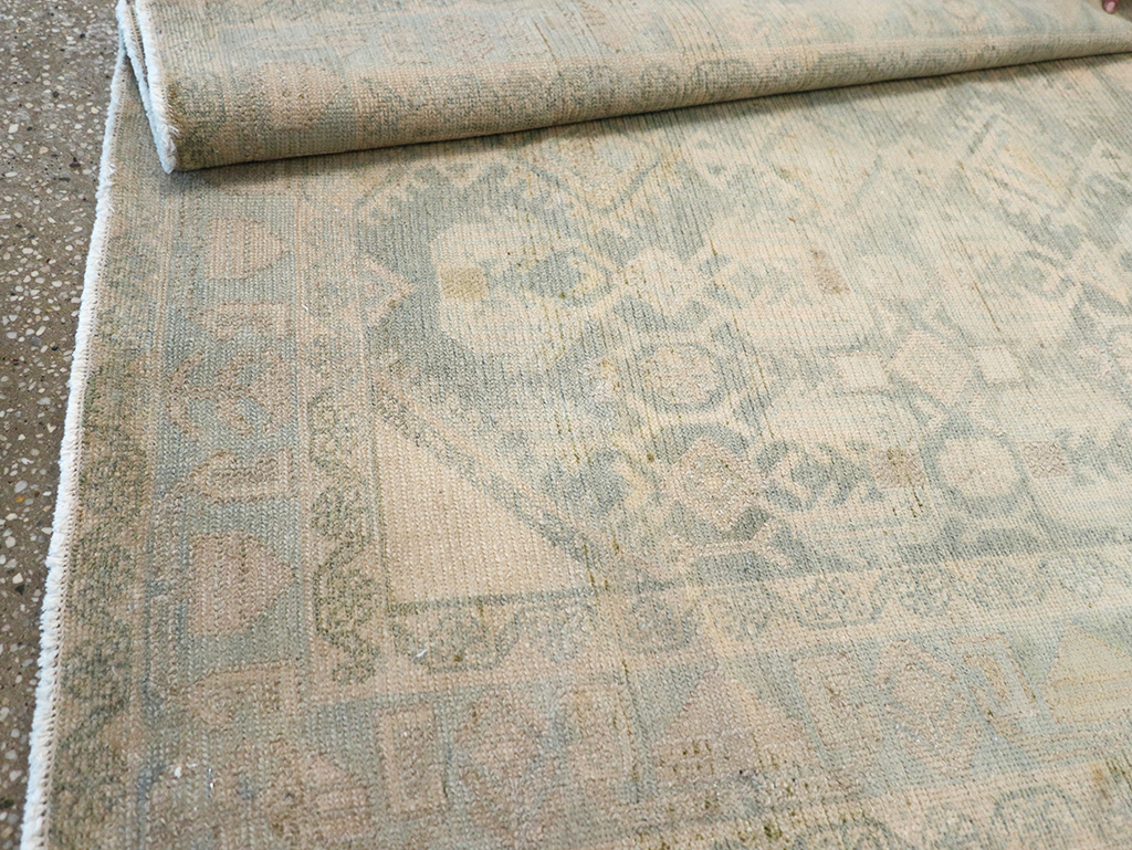 Vintage Persian Malayer Throw Rug, No.32821 - Gss