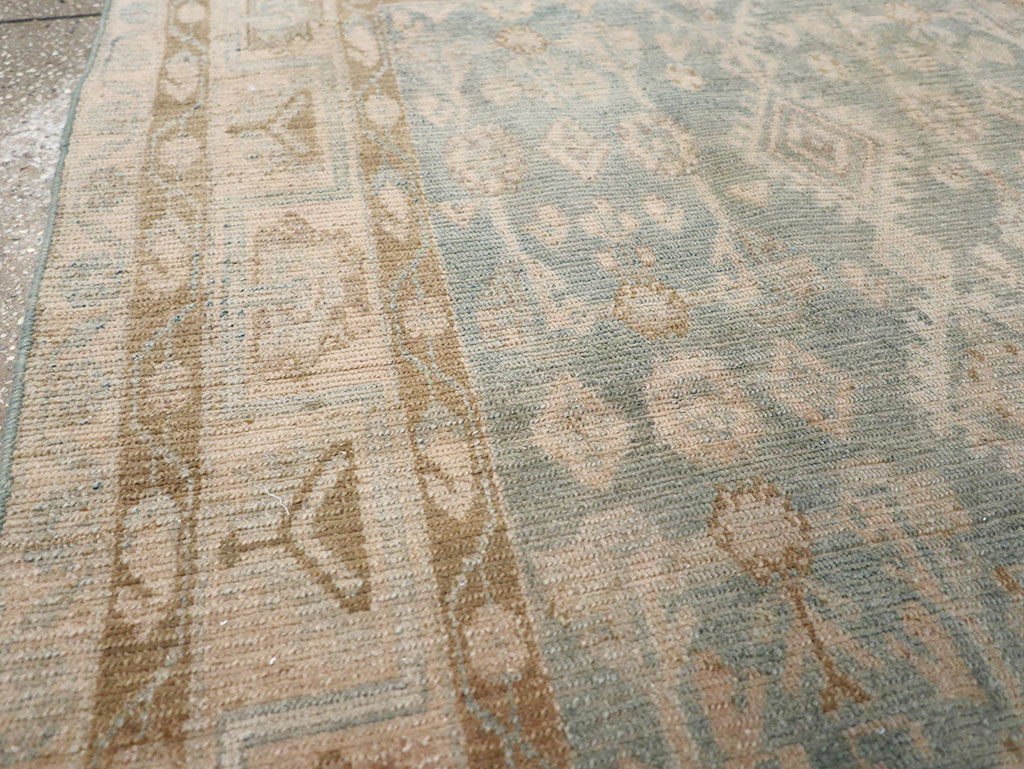 Vintage Persian Malayer Throw Rug, No.32823 - Gss