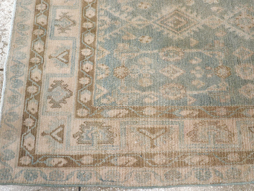Vintage Persian Malayer Throw Rug, No.32823 - Gss