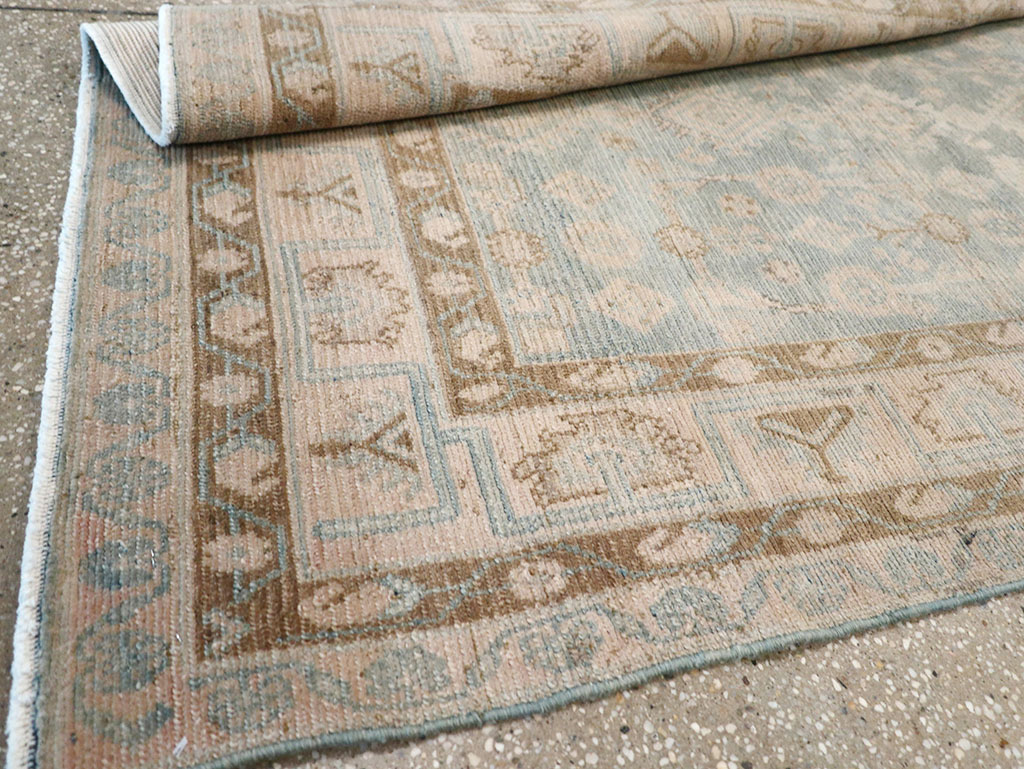 Vintage Persian Malayer Throw Rug, No.32823 - Gss