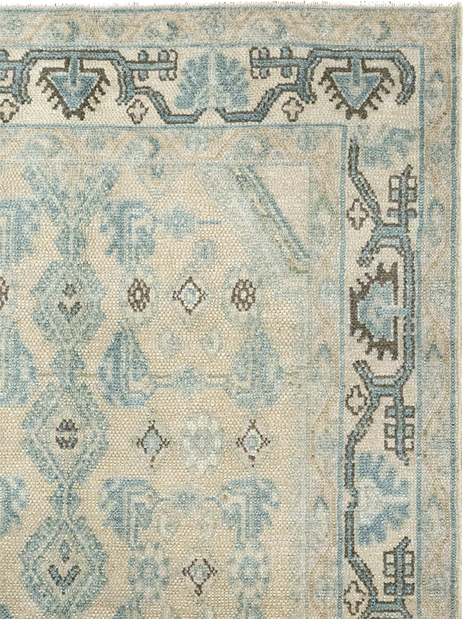 Vintage Persian Malayer Throw Rug, No.32828 - Gss