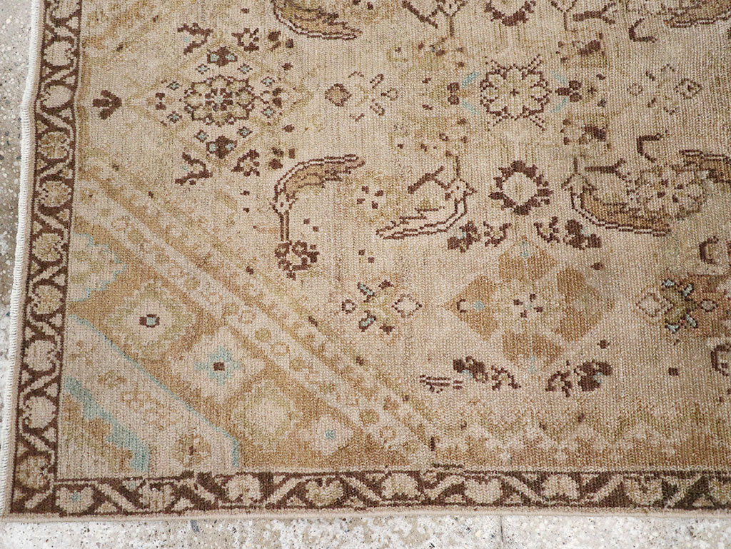 Vintage Persian Malayer Accent Rug, No.32829 - Gss