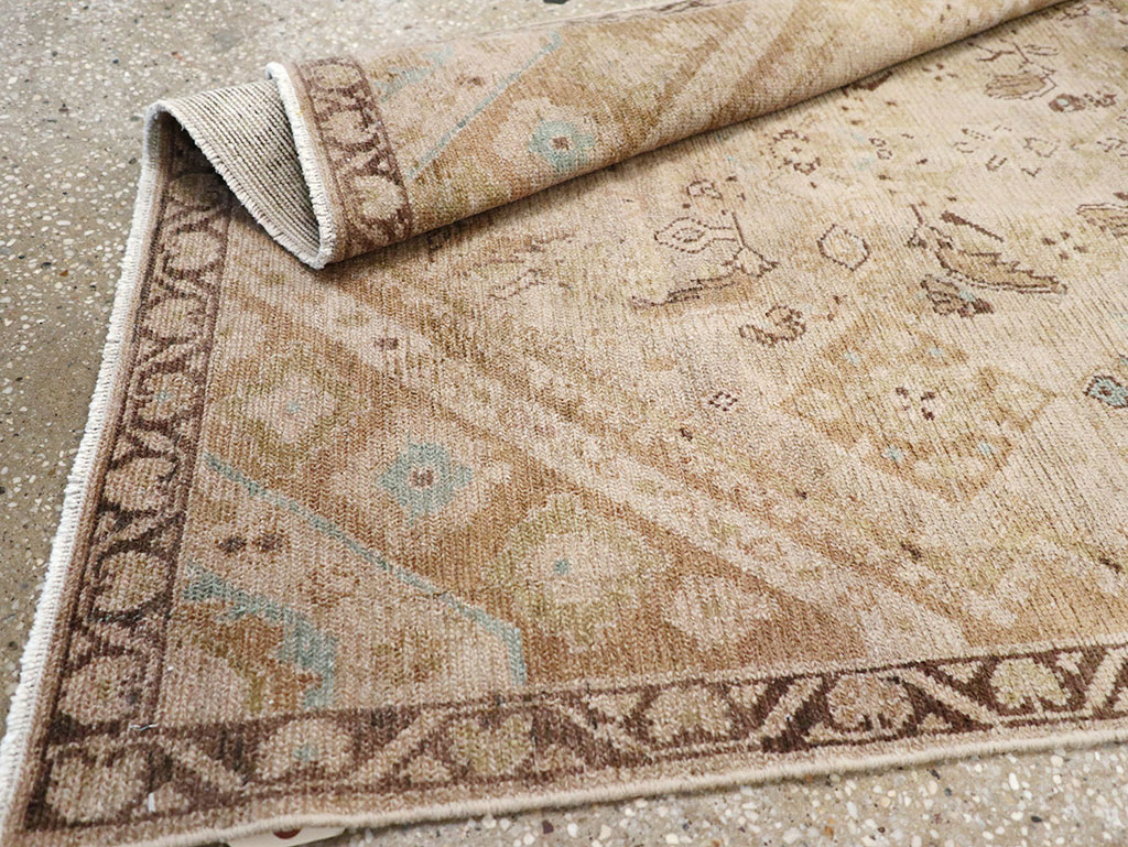 Vintage Persian Malayer Accent Rug, No.32829 - Gss