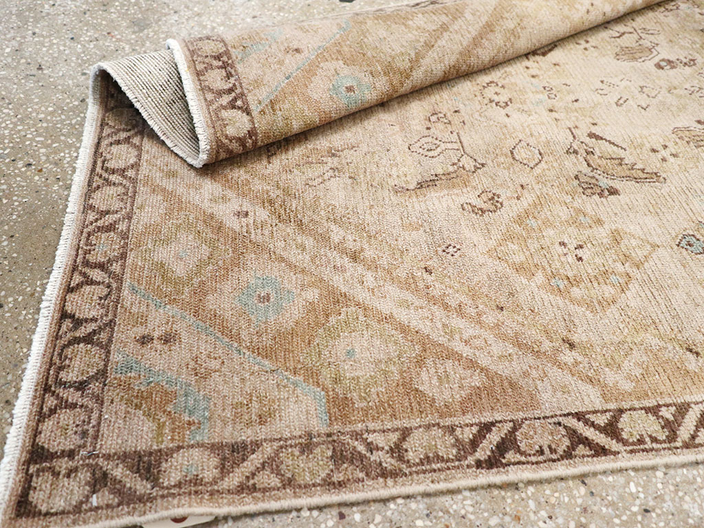 Vintage Persian Malayer Accent Rug, No.32829 - Gss