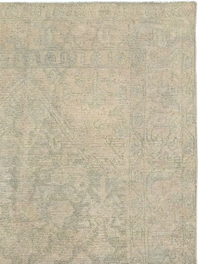 Vintage Persian Malayer Throw Rug, No.32846 - Gss