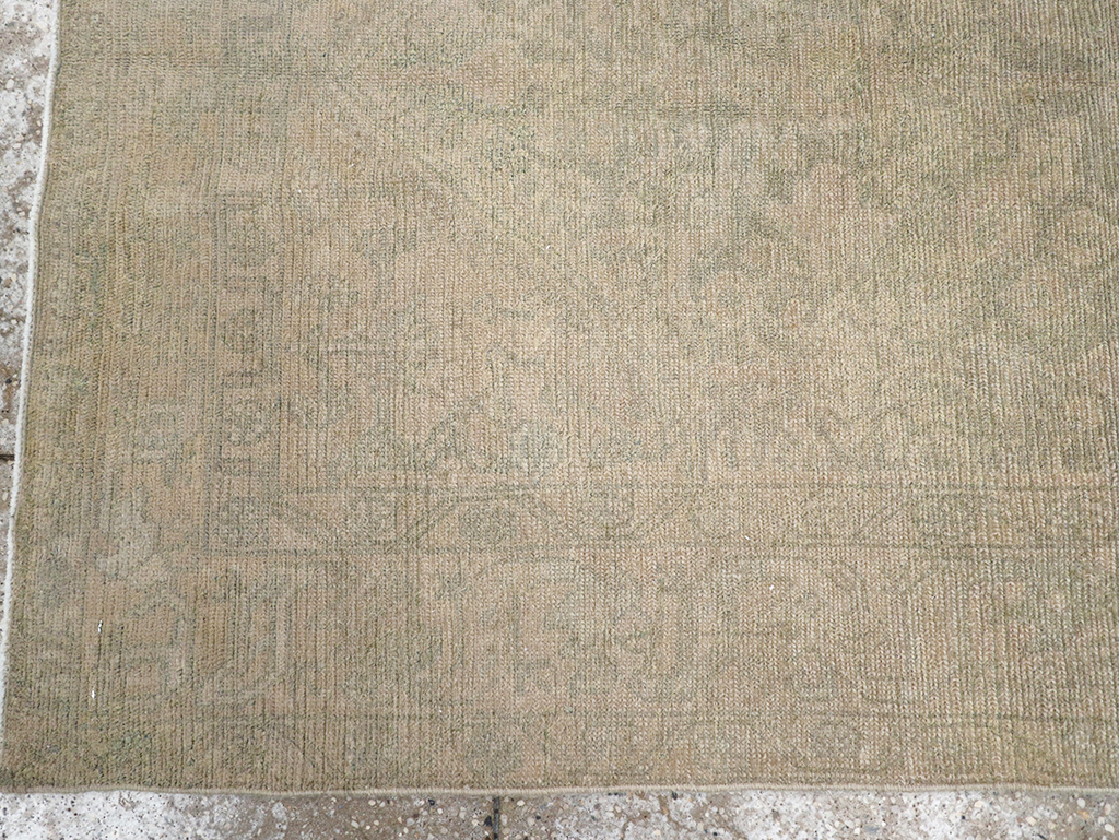 Vintage Persian Malayer Throw Rug, No.32846 - Gss