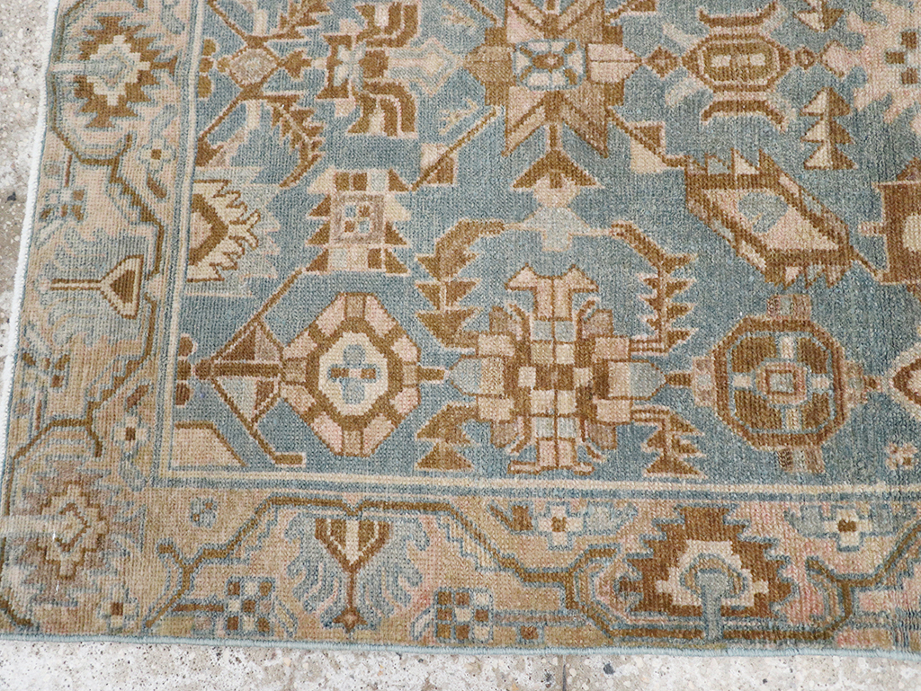 Vintage Persian Malayer Throw Rug, No.32854 - Gss