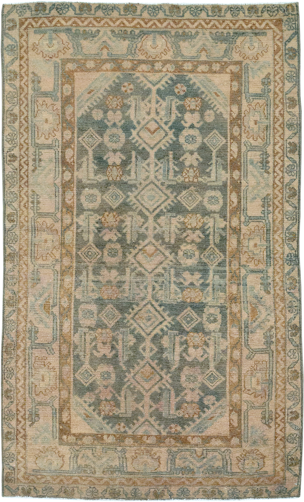 Vintage Persian Malayer Rug, No.32858 - Gss
