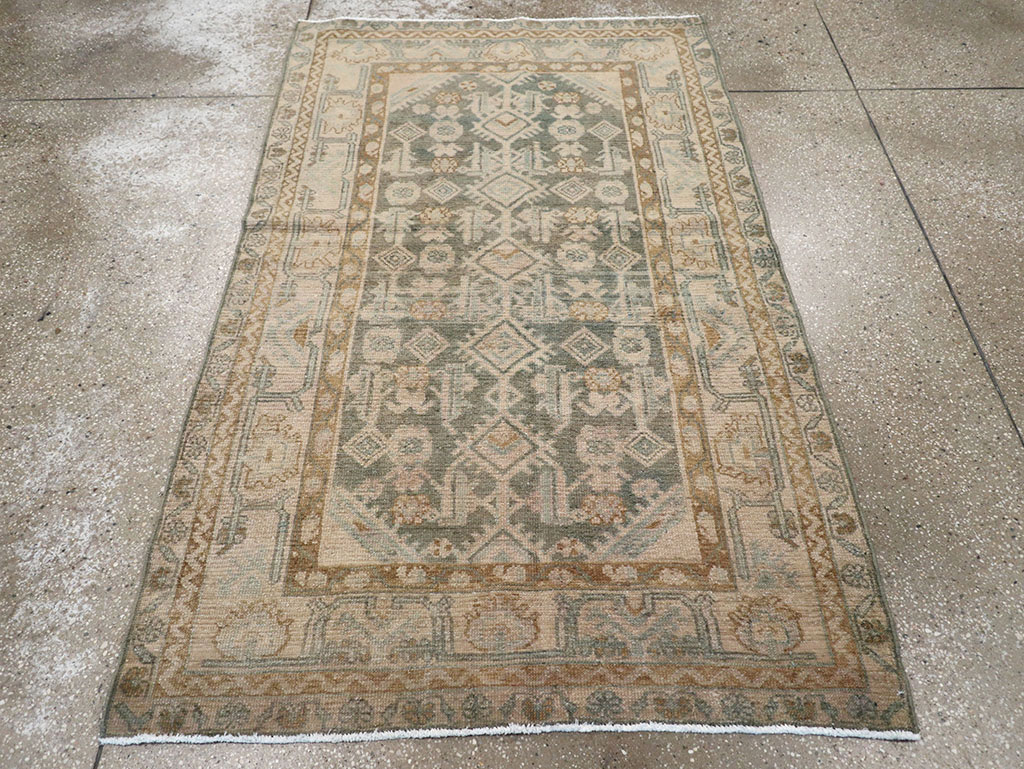 Vintage Persian Malayer Rug, No.32858 - Gss