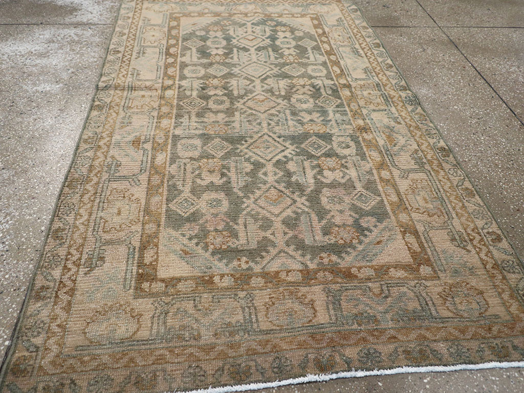 Vintage Persian Malayer Rug, No.32858 - Gss