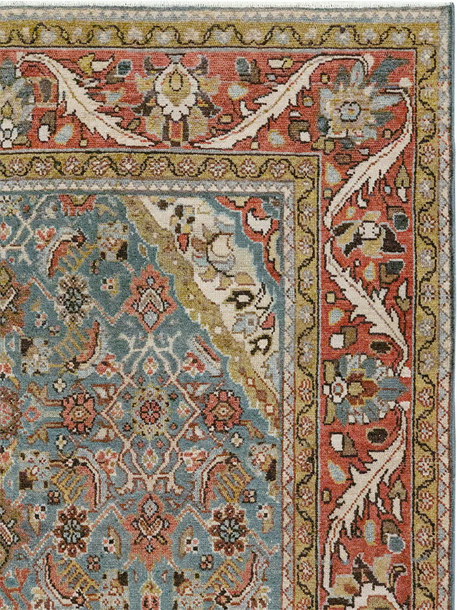 Vintage Persian Malayer Gallery Rug, No.32859 - Gss