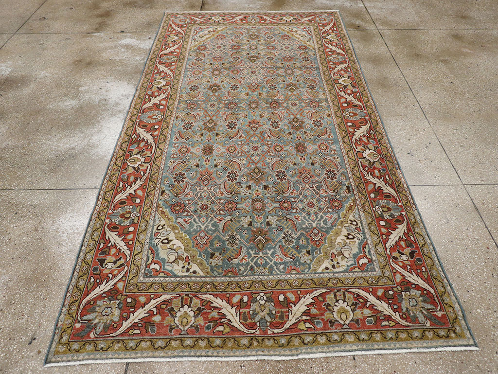Vintage Persian Malayer Gallery Rug, No.32859 - Gss