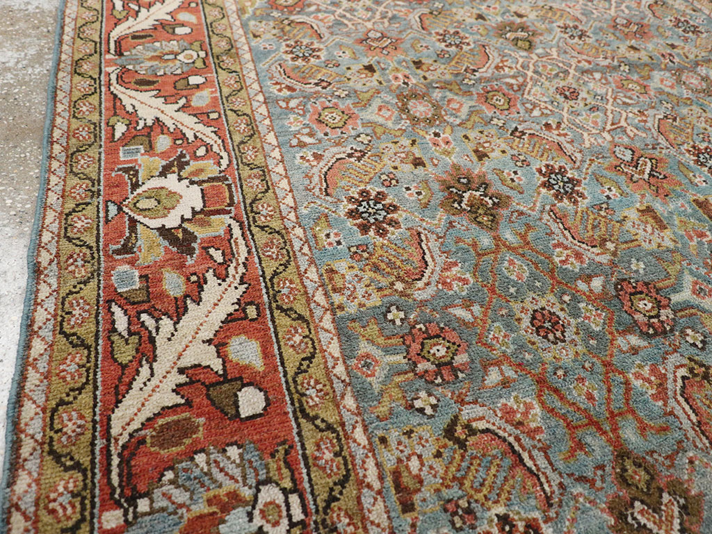 Vintage Persian Malayer Gallery Rug, No.32859 - Gss
