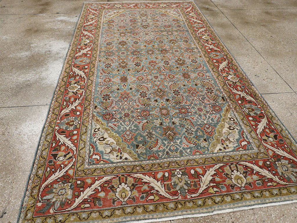 Vintage Persian Malayer Gallery Rug, No.32859 - Gss