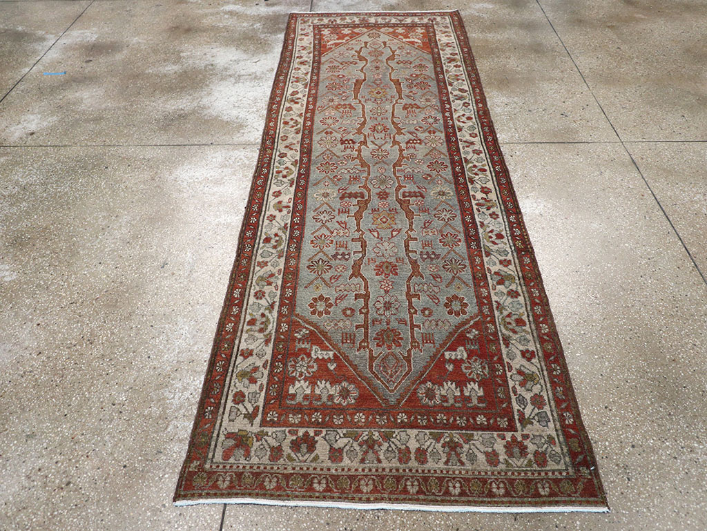 Antique Persian Malayer Runner, No.32861 - Gss