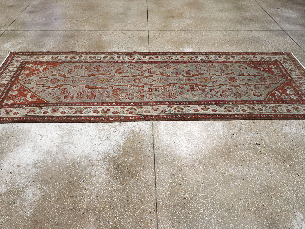Antique Persian Malayer Runner, No.32861 - Gss
