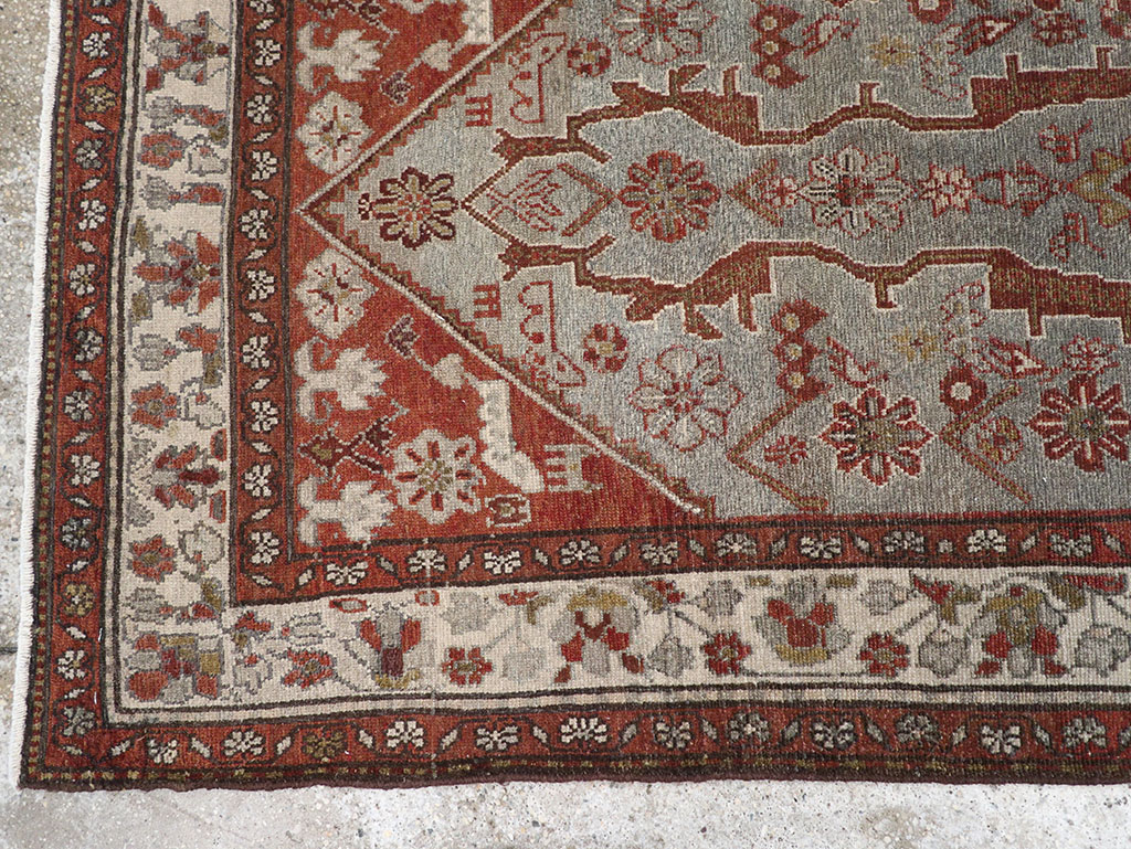 Antique Persian Malayer Runner, No.32861 - Gss
