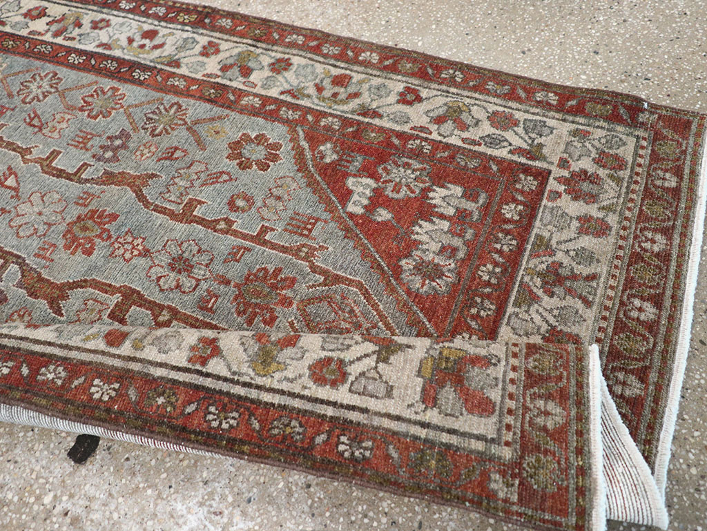 Antique Persian Malayer Runner, No.32861 - Gss