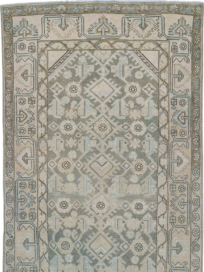 Vintage Persian Malayer Runner, No.32862 - Gss