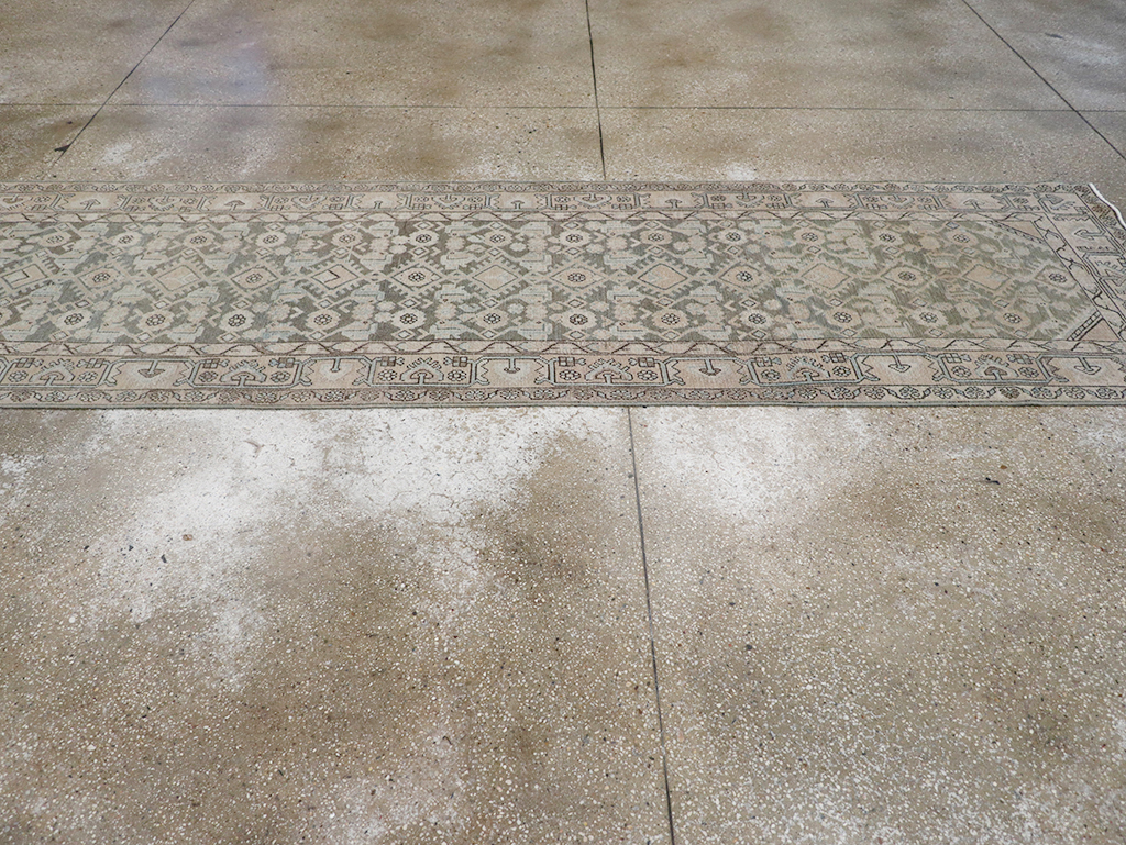 Vintage Persian Malayer Runner, No.32862 - Gss