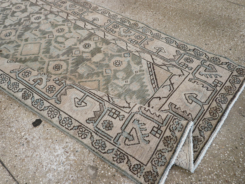 Vintage Persian Malayer Runner, No.32862 - Gss