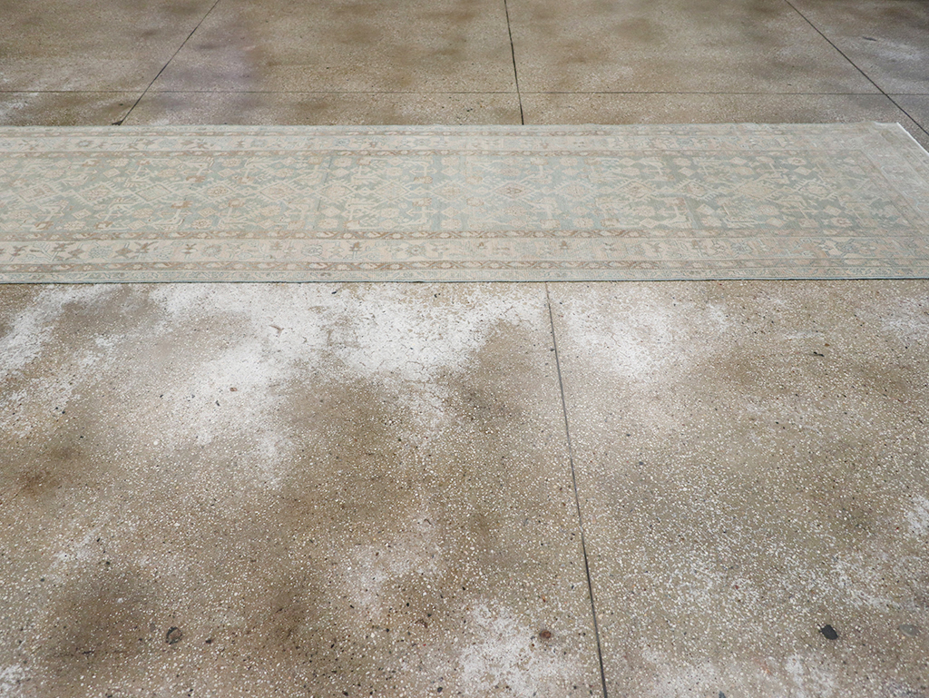 Vintage Persian Malayer Long Runner, No.32864 - Gss