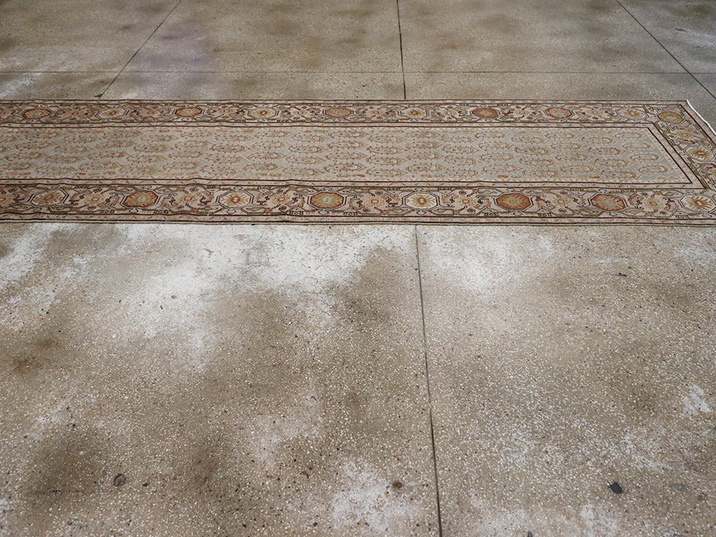 Vintage Persian Malayer Long Runner, No.32865 - Gss