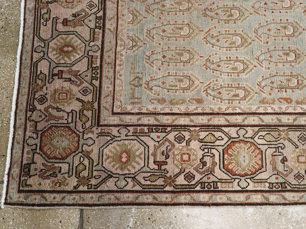 Vintage Persian Malayer Long Runner, No.32865 - Gss