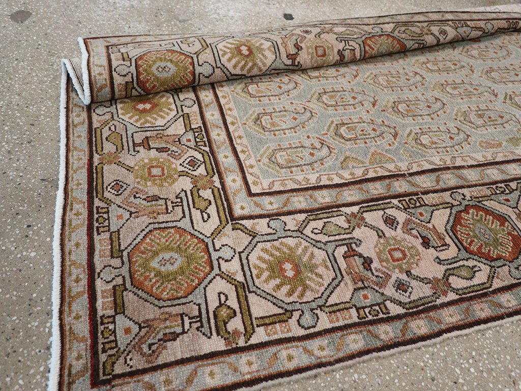 Vintage Persian Malayer Long Runner, No.32865 - Gss