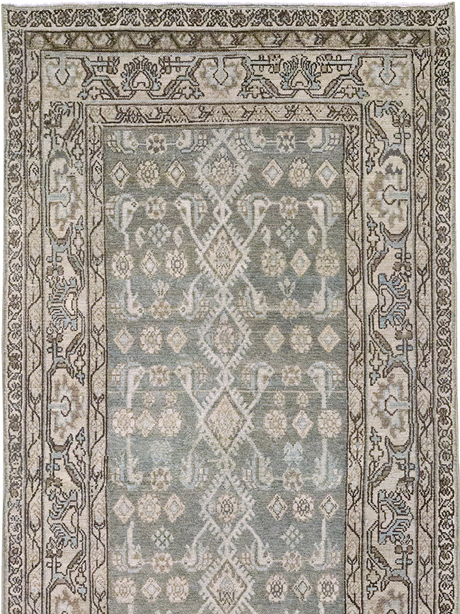 Vintage Persian Malayer Runner, No.32866 - Gss