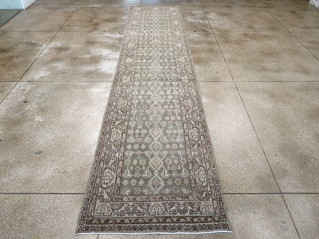 Vintage Persian Malayer Runner, No.32866 - Gss