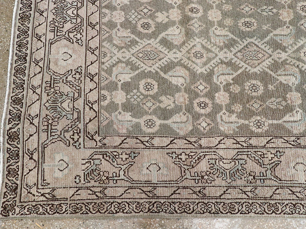 Vintage Persian Malayer Runner, No.32866 - Gss