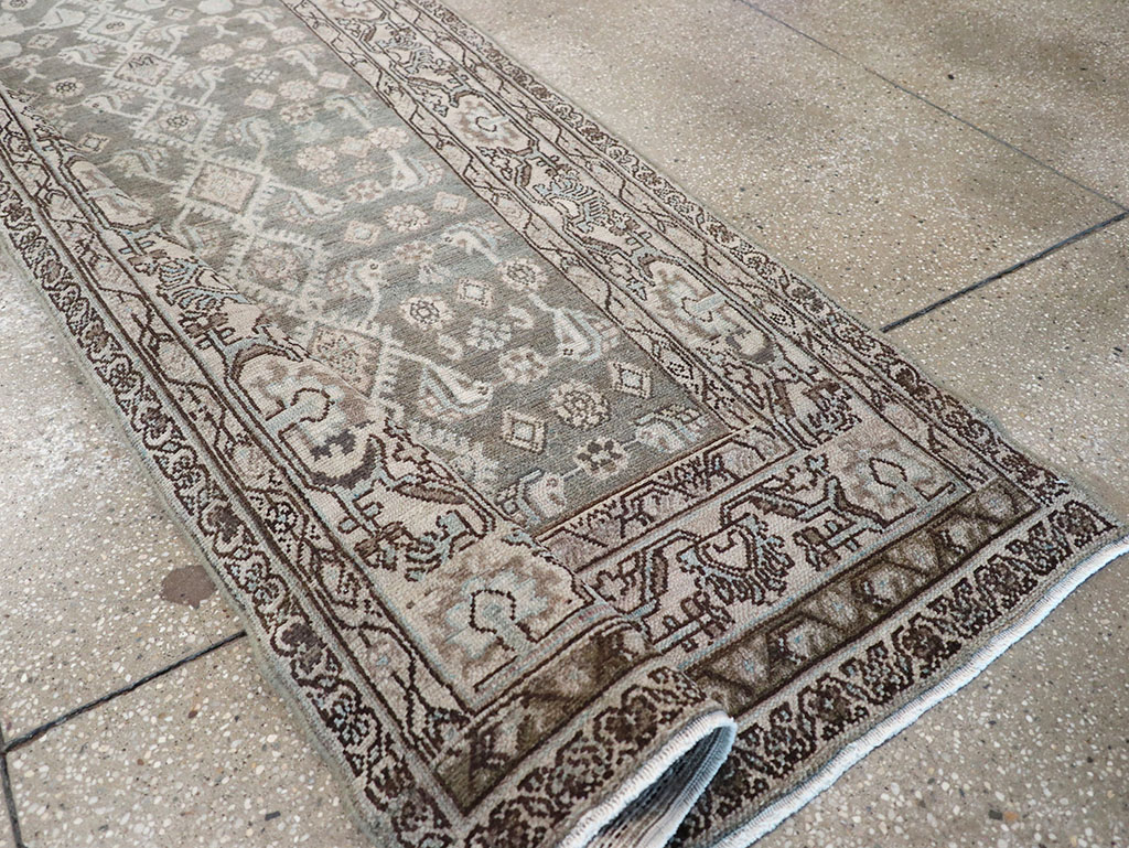 Vintage Persian Malayer Runner, No.32866 - Gss