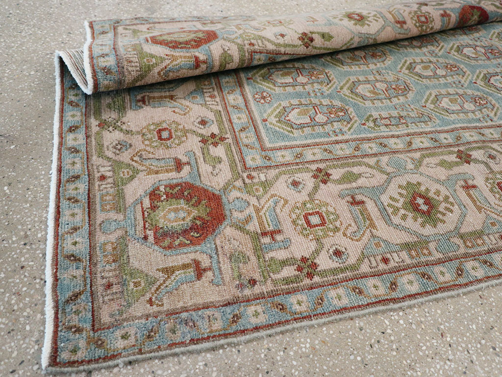 Vintage Persian Malayer Long Runner, No.32867 - Gss
