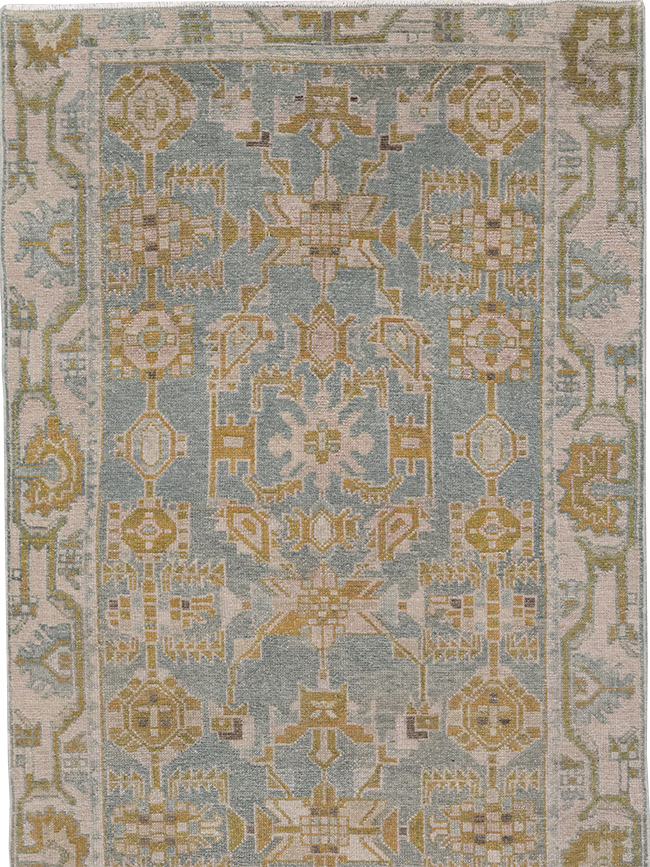 Vintage Persian Malayer Long Runner, No.32868 - Gss