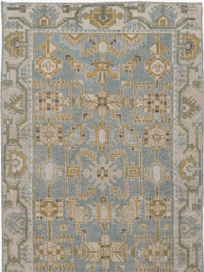 Vintage Persian Malayer Long Runner, No.32868 - Gss