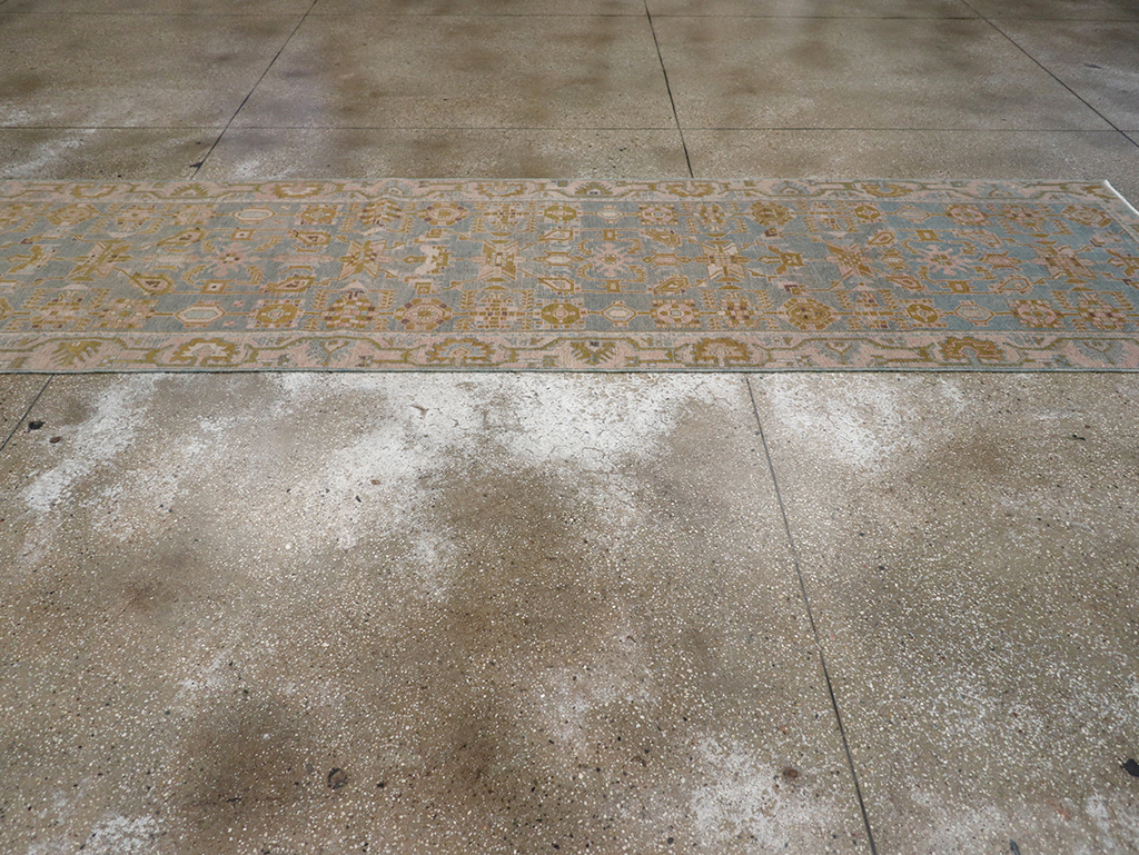 Vintage Persian Malayer Long Runner, No.32868 - Gss