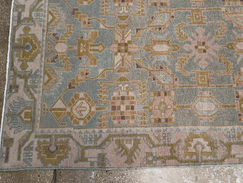 Vintage Persian Malayer Long Runner, No.32868 - Gss