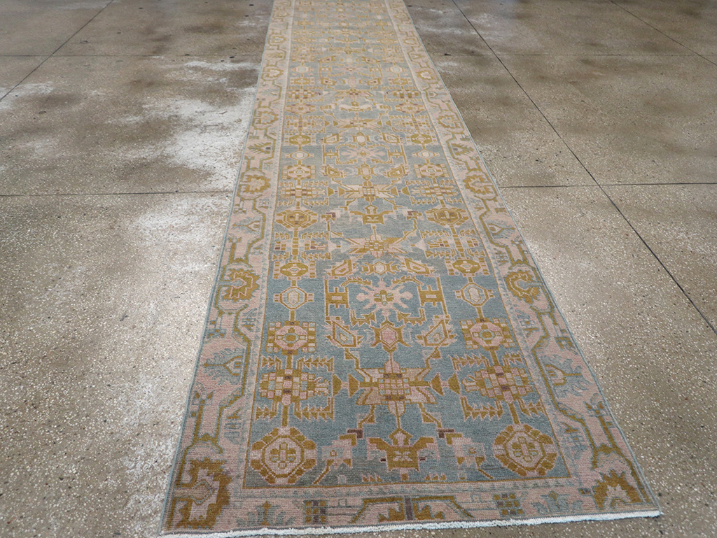 Vintage Persian Malayer Long Runner, No.32868 - Gss