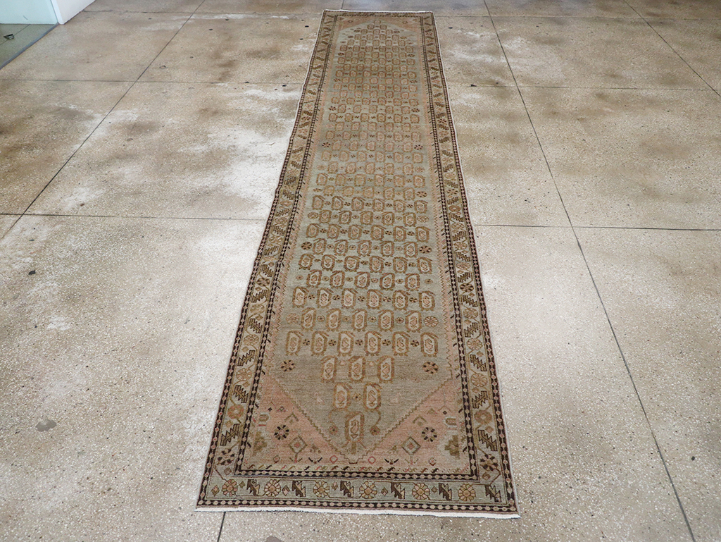 Vintage Perian Malayer Long Runner, No.32873 - Gss
