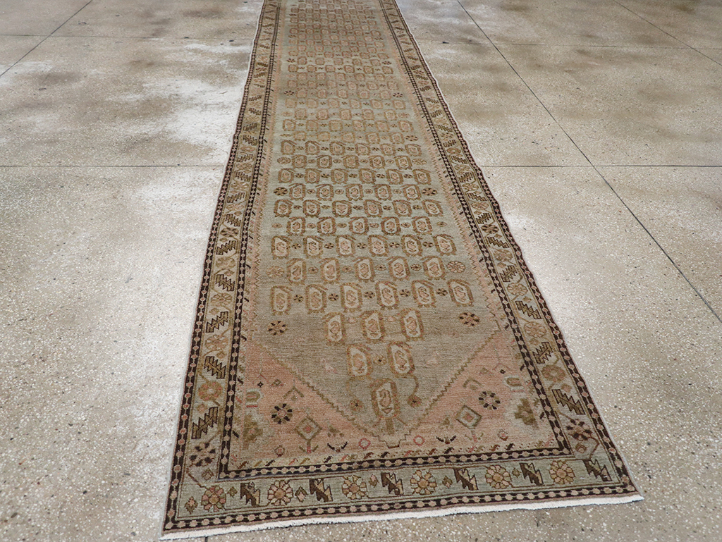 Vintage Perian Malayer Long Runner, No.32873 - Gss